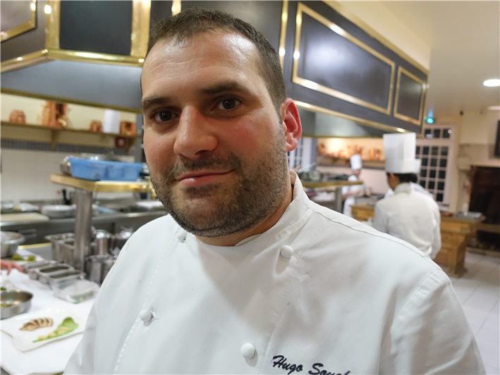 head chef Hugo Souchet